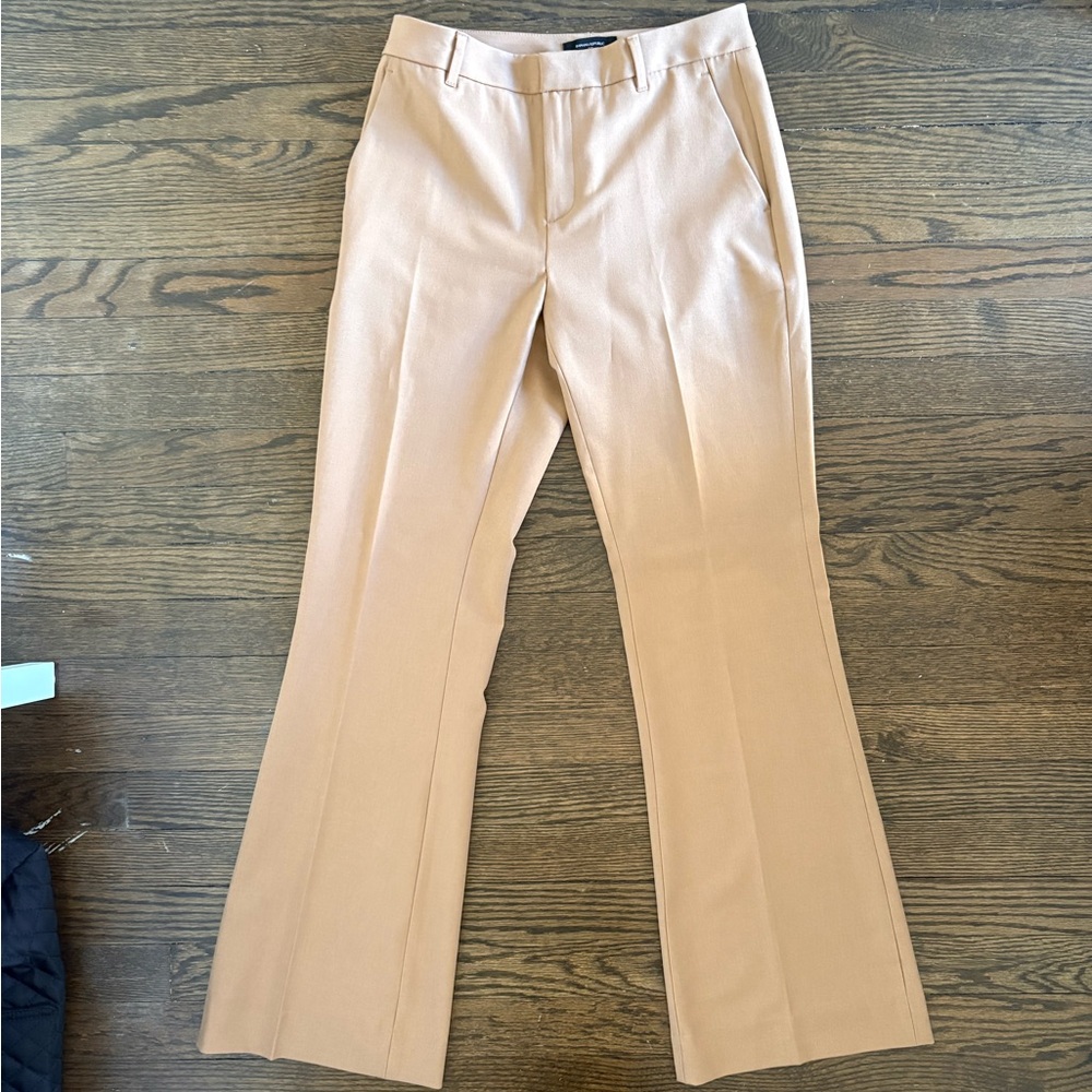 Banana Republic Camel Bootcut High-Rise Pants